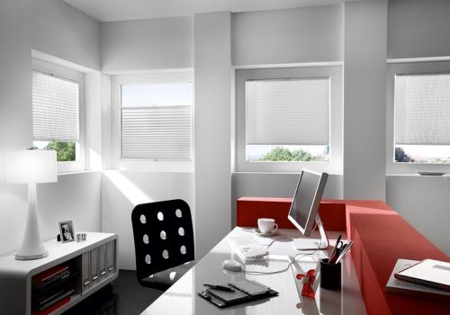 HONEYCOMB & PLEATED BLINDS, made for the workplace.